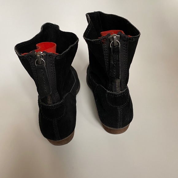 DV by Dolce Vita Black Suede Heeled Booties - Picture 4 of 9